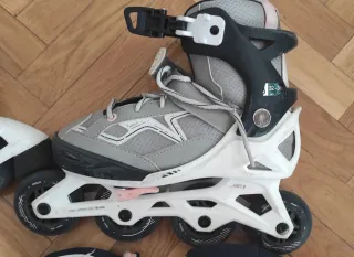 Patines Oxelo Talla 32-35 + Protecciones