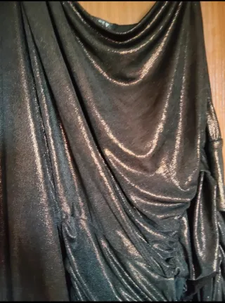 Vestido fiesta asimétrico Zara