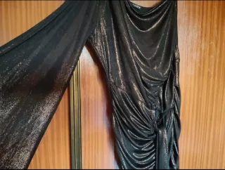 Vestido fiesta asimétrico Zara