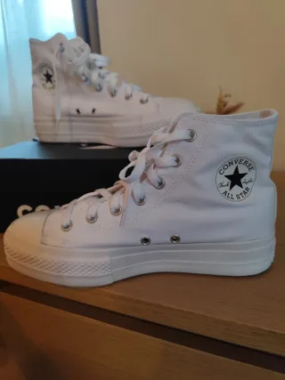 Converse blancas talla 40