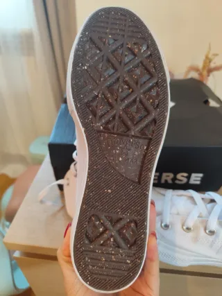 Converse blancas talla 40