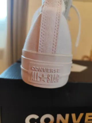 Converse blancas talla 40