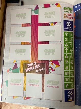 Álbum Cromos LaLiga Oficial 2022-23 Completo