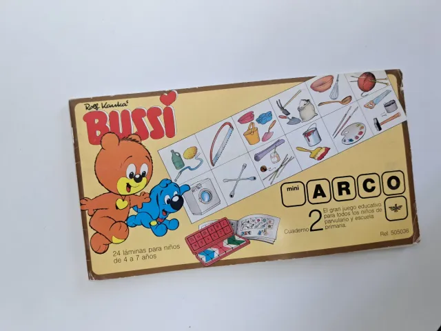 Láminas Juego Mini-Arco Bussi Rolf Kauka Infantil