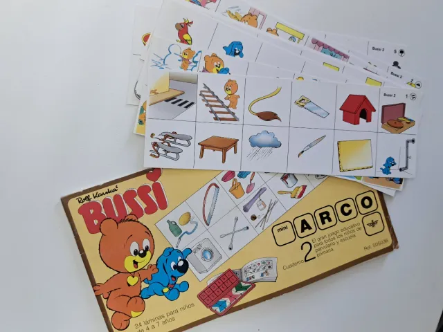 Láminas Juego Mini-Arco Bussi Rolf Kauka Infantil