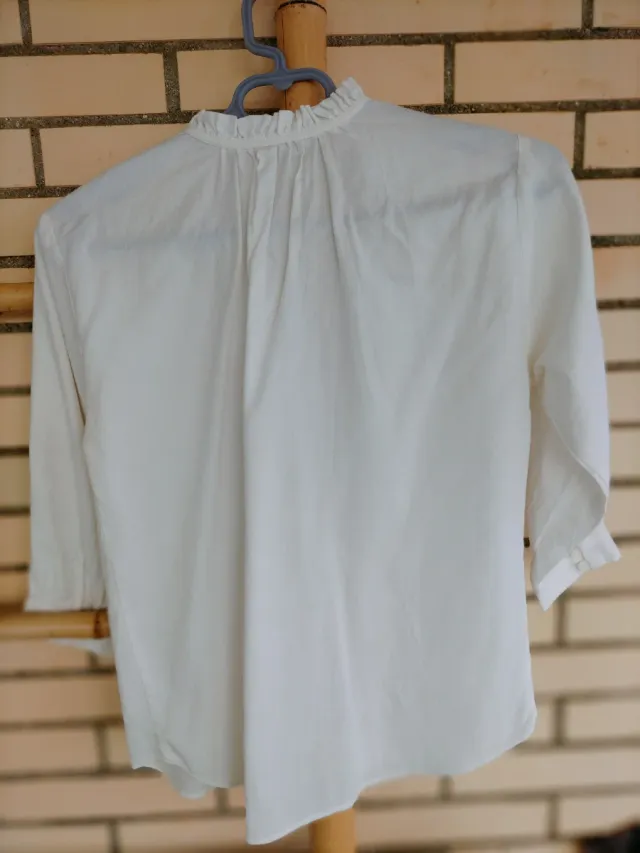 Camisa Zara Blanca Talla 9 (134cm)