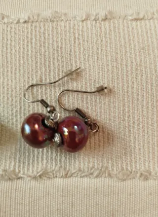 Pendientes de cerámica griega