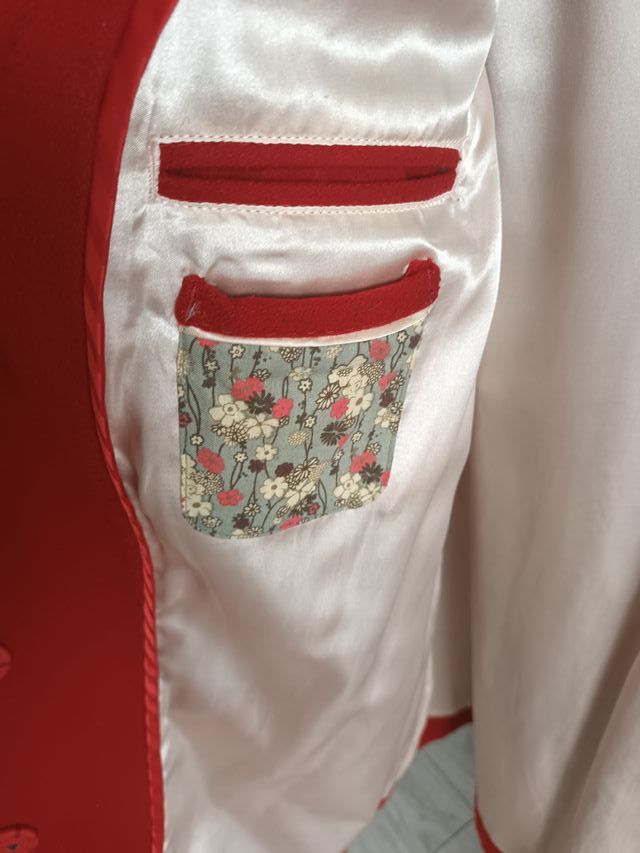 Abrigo trenca Pepe Jeans Rojo