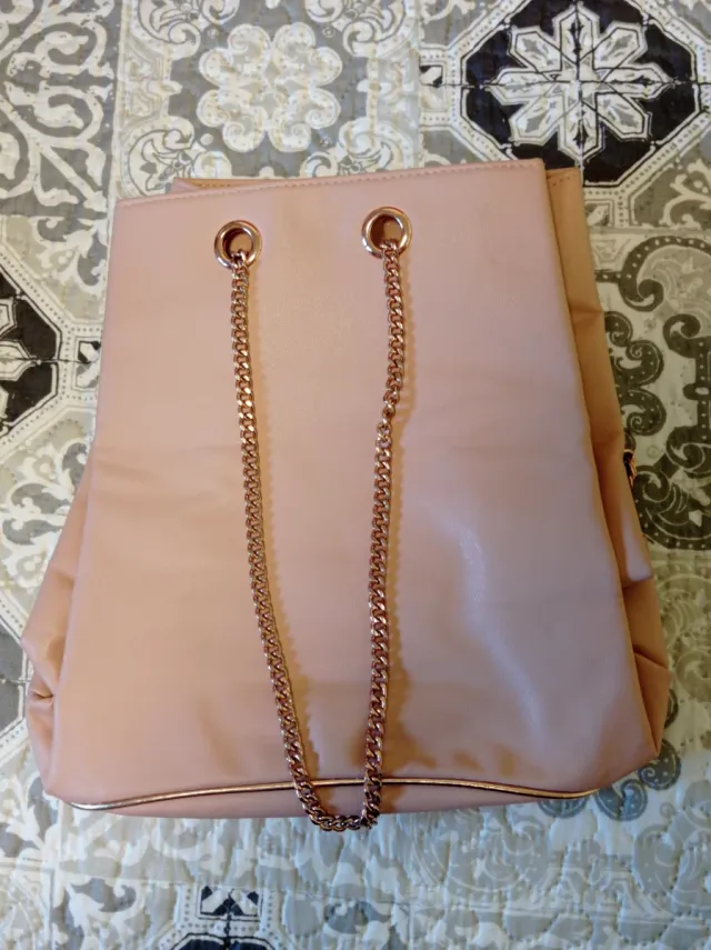 Bolso rosa Paco Rabanne