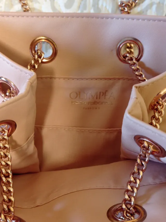 Bolso rosa Paco Rabanne