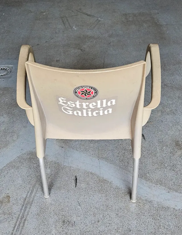 Silla Terraza Estrella   Beige 5sillas