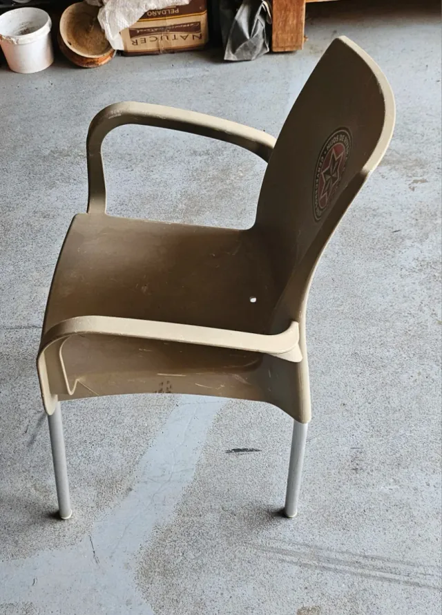 Silla Terraza Estrella   Beige 5sillas