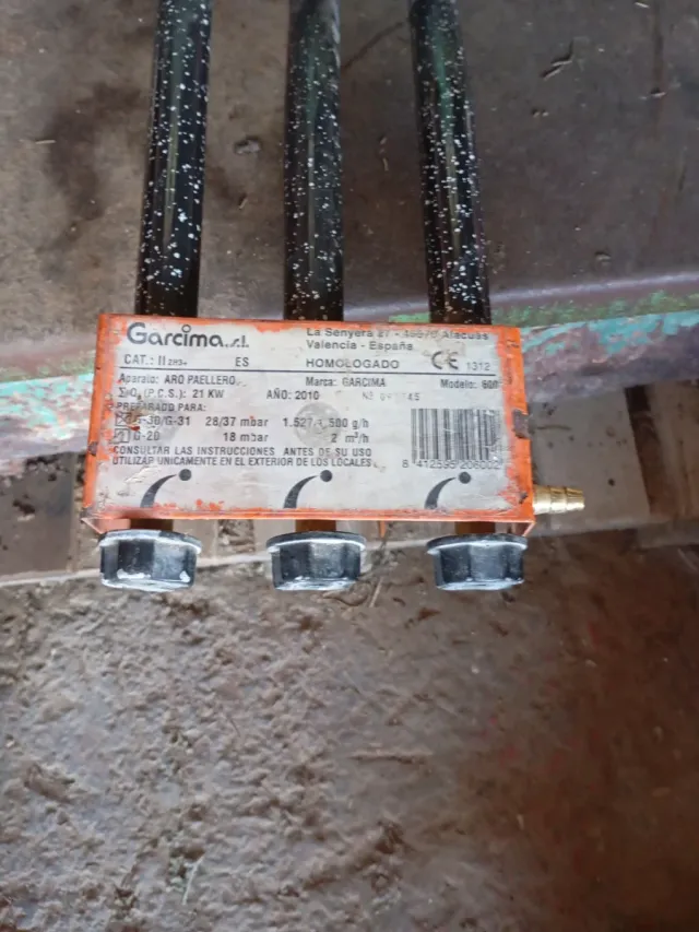 Quemador paellas García 60 cm