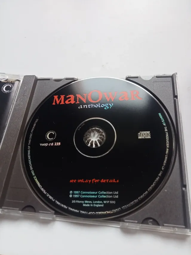 2 CDs Manowar Anthology & Best Of
