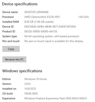 HP ProLiant MicroServer Gen10