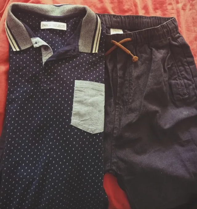 Lote 2 pantalones y 2 camisetas