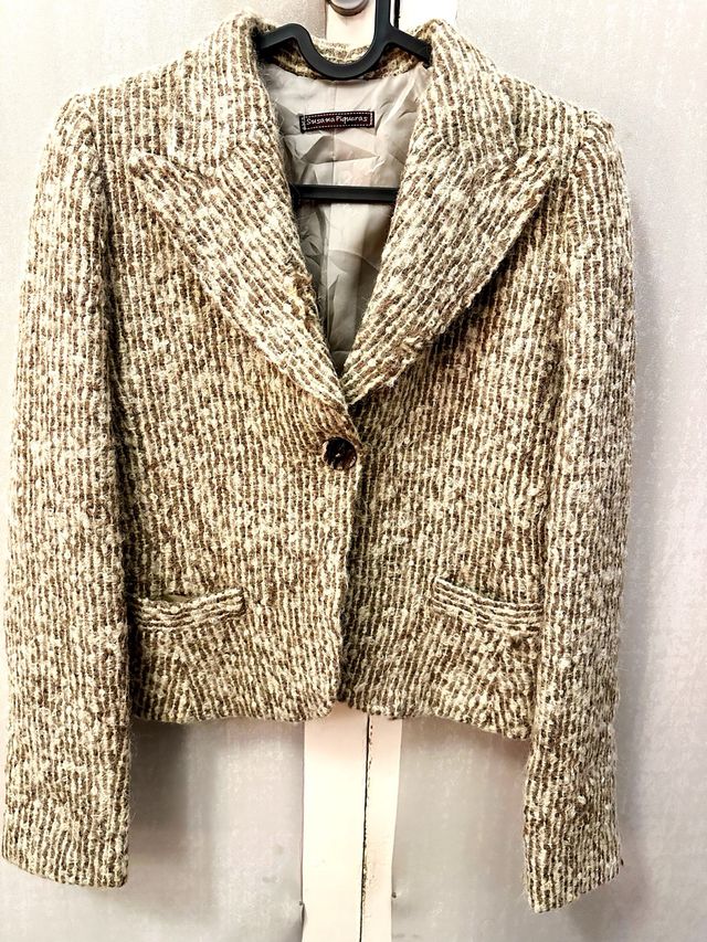 Blazer Susana Piqueras S/36/8 Alpaca Peruana