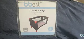 Cuna de viaje Bebest 125x65x77