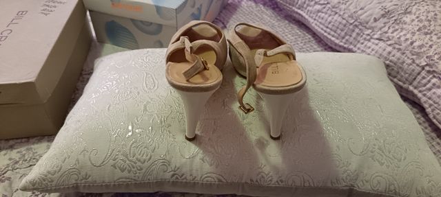 Zapatos de tacón Bill Craccy Beige