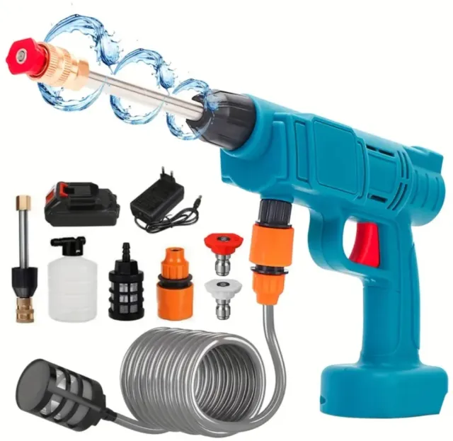 Limpador de Alta Pressão Portátil Sem Fio