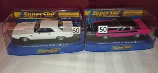 Coches Scalextric americanos.