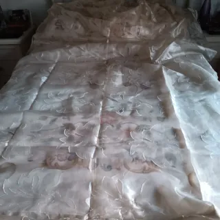 Tenda singola 290x300 tessuto misto seta