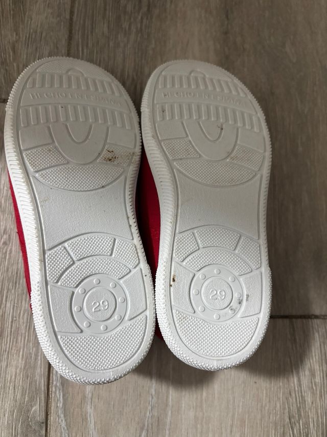 Zapatillas niña Javer Talla 29 Rojas