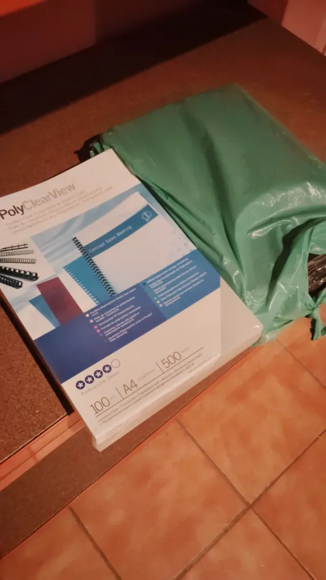 Lote de 100 Dossiers Transparentes Grafoplás