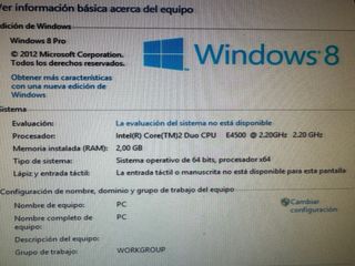 Torre HP Windows 8