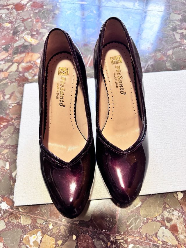 Zapatos de vestir Pie Santo negros/morados