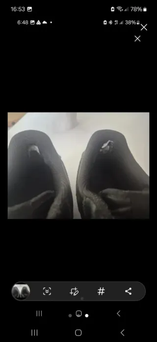 Nike Air Force 1 Talla 40 Negras