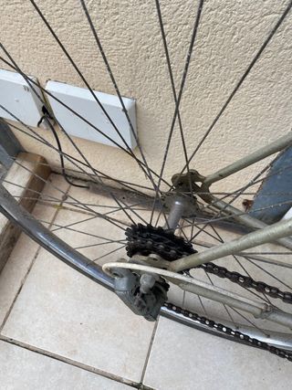 Bicicleta de carretera antigua