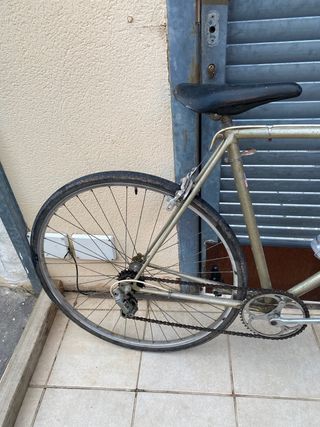 Bicicleta de carretera antigua