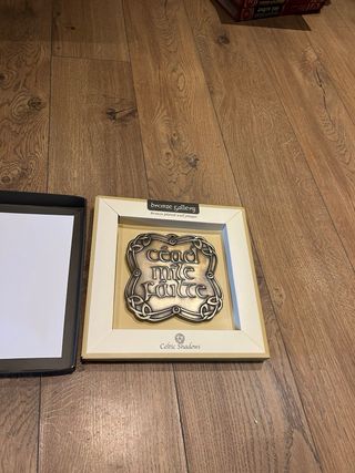 Placa de pared Céad Míle Fáilte bronce