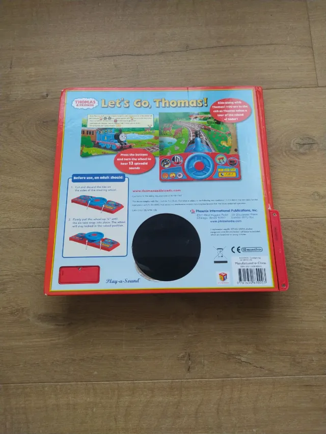 Ride Along with Thomas Steering Wheel Book