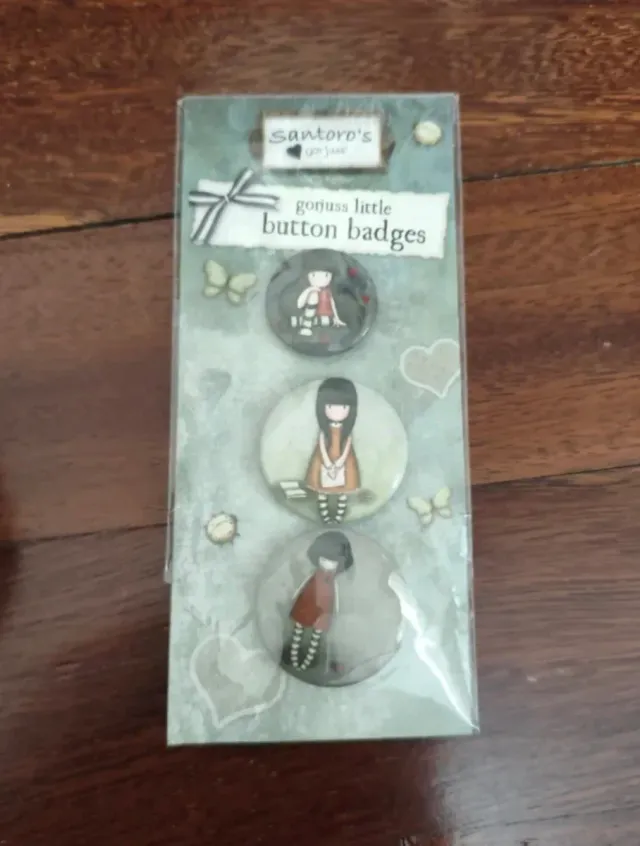 Cajita y chapas Santoro's Gorjuss