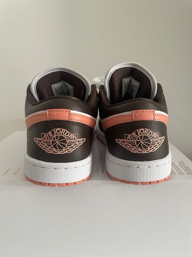 Nike Air Jordan 1 Low Marrón y Rosa