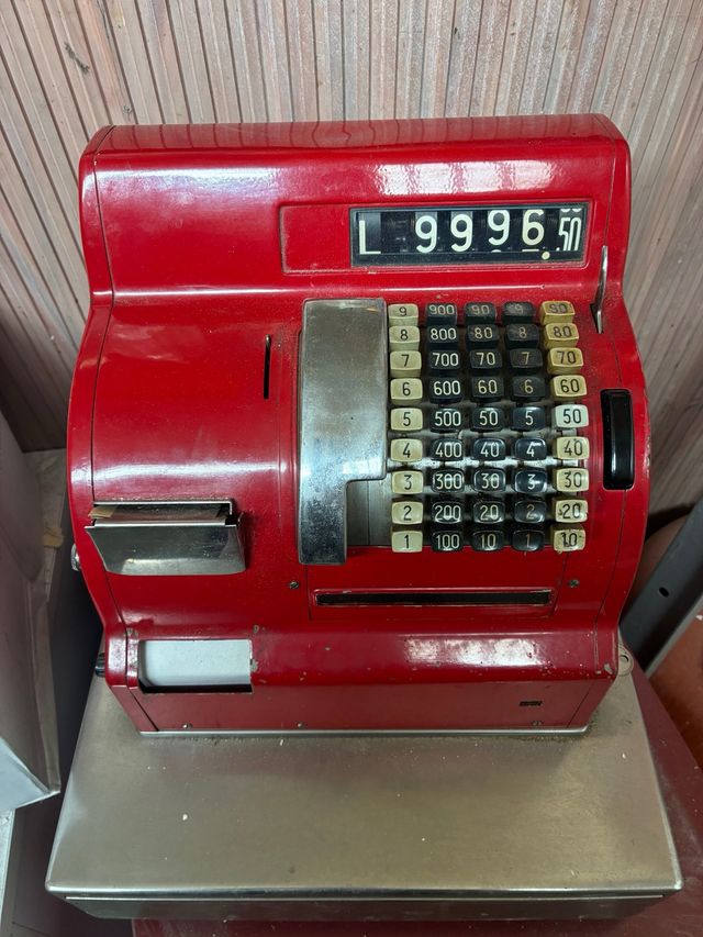 Caja Registradora Gisper Roja