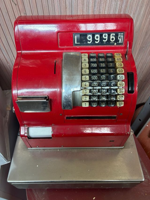 Caja Registradora Gisper Roja