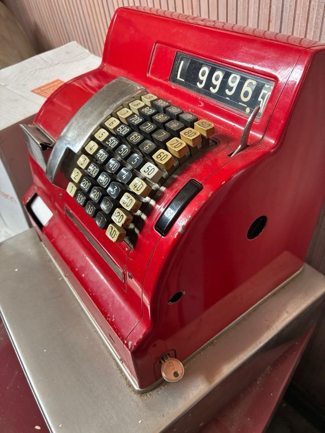 Caja Registradora Gisper Roja