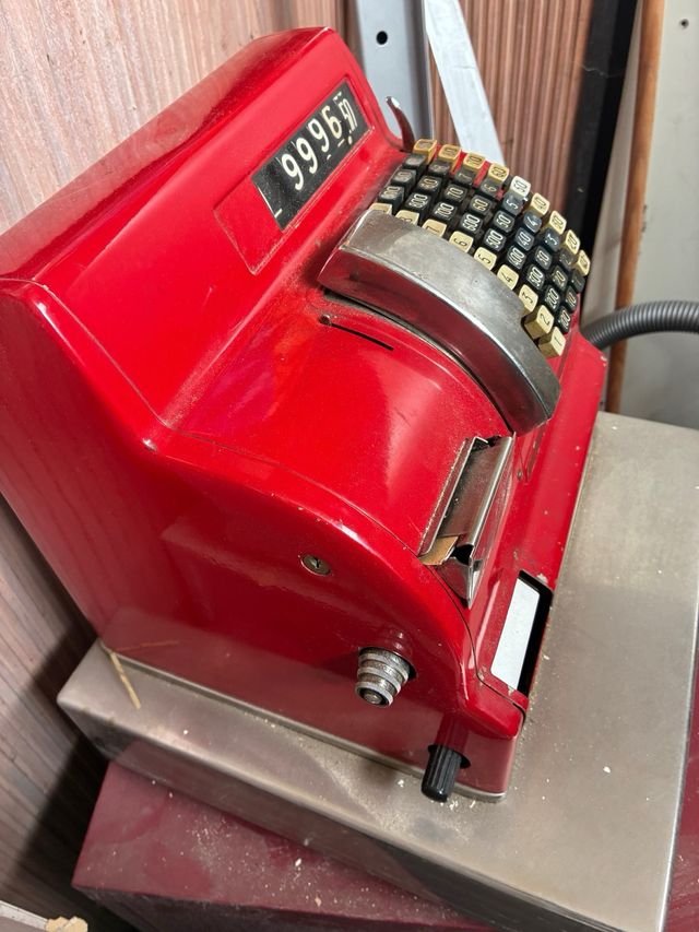 Caja Registradora Gisper Roja