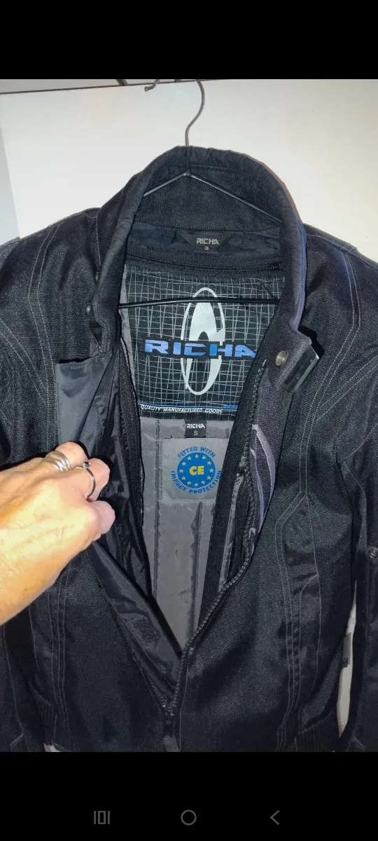 Giubbino moto donna Richa