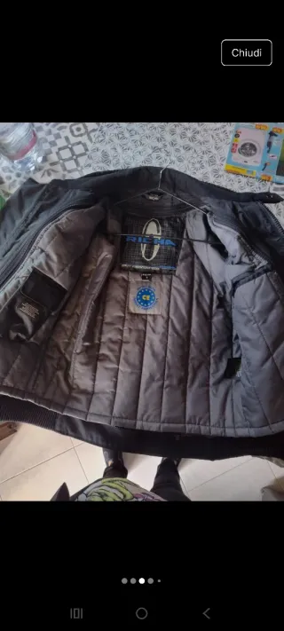 Giubbino moto donna Richa