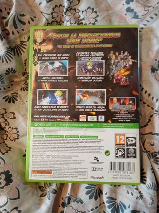 Pack 3 Juegos Naruto Ultimate Ninja Xbox 360