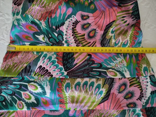 Vestido strapless estampado talla S/M