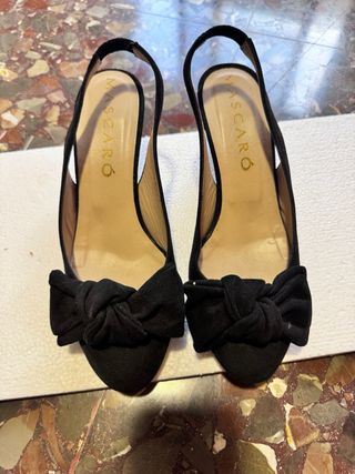 Sandalias Mascaró Vestir Tacón Lazos