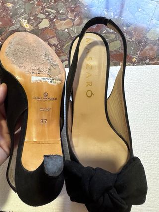 Sandalias Mascaró Vestir Tacón Lazos