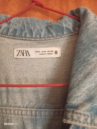 Mono vaquero mujer Zara