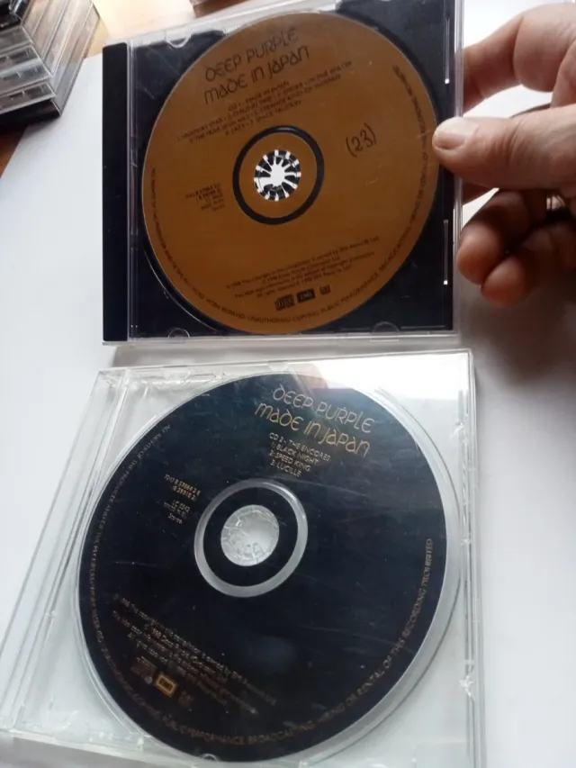 Deep Purple Made in Japan 2 CDs CDs sin caratula