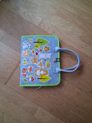 Maletin sensorial de fieltro